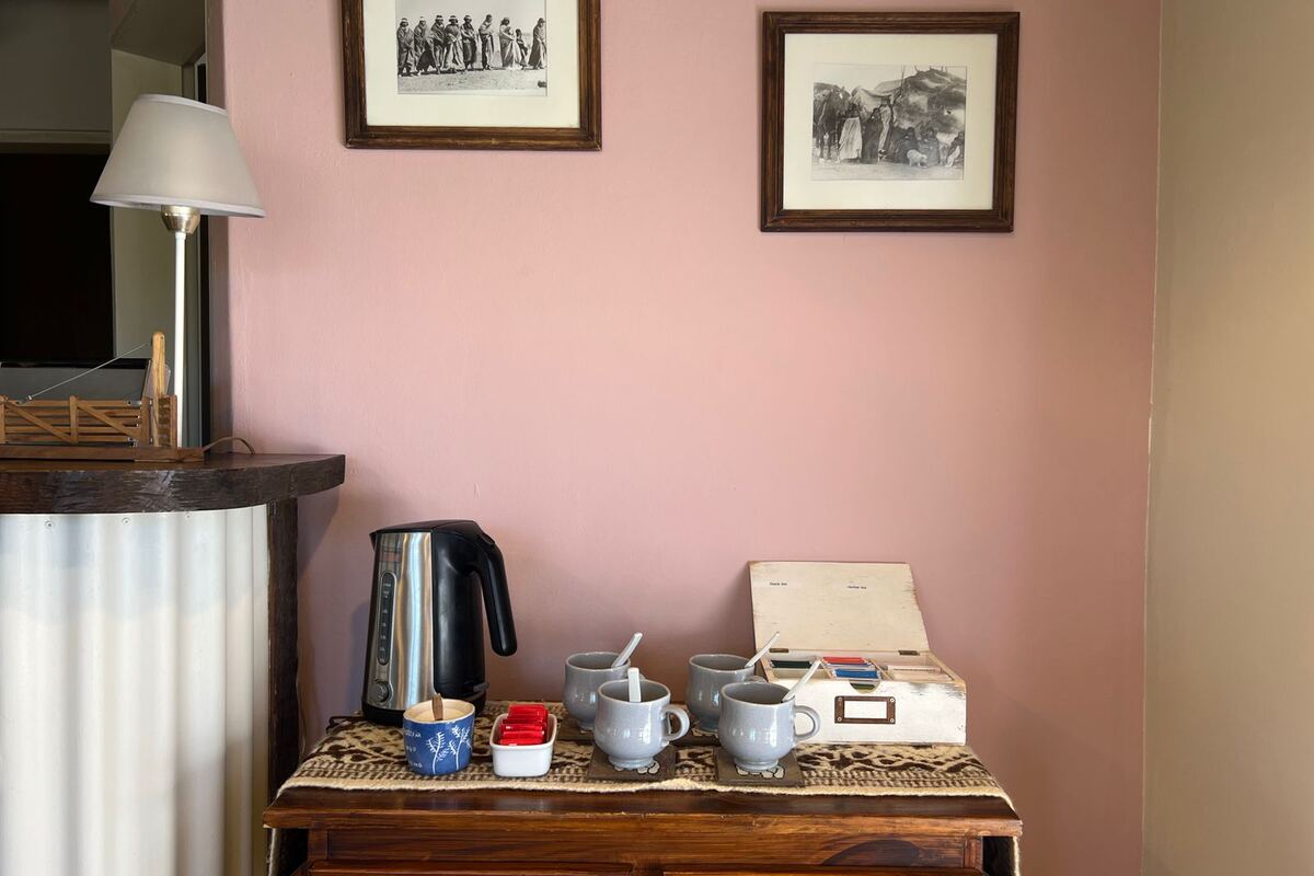Servicio de té disponible