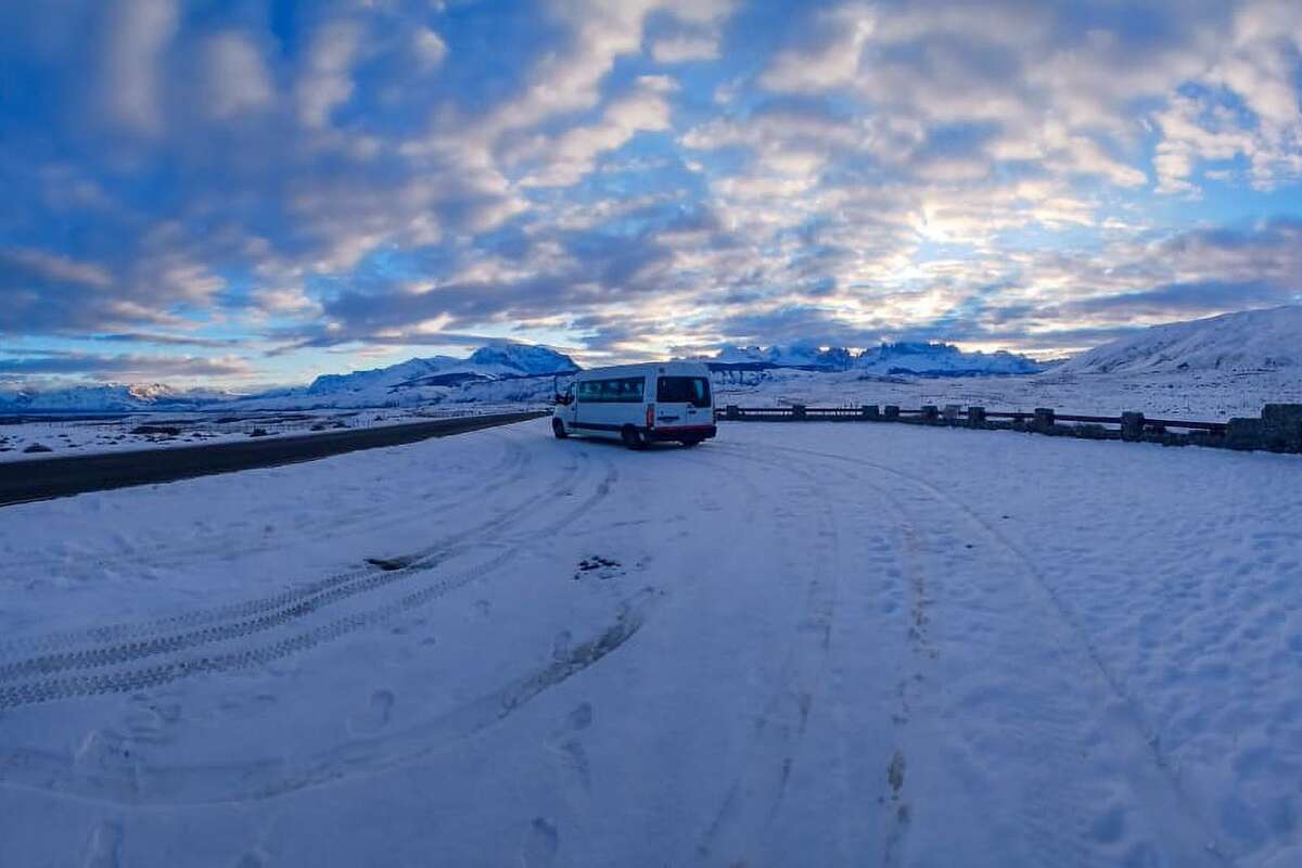 El Chaltén viewpoint in winter