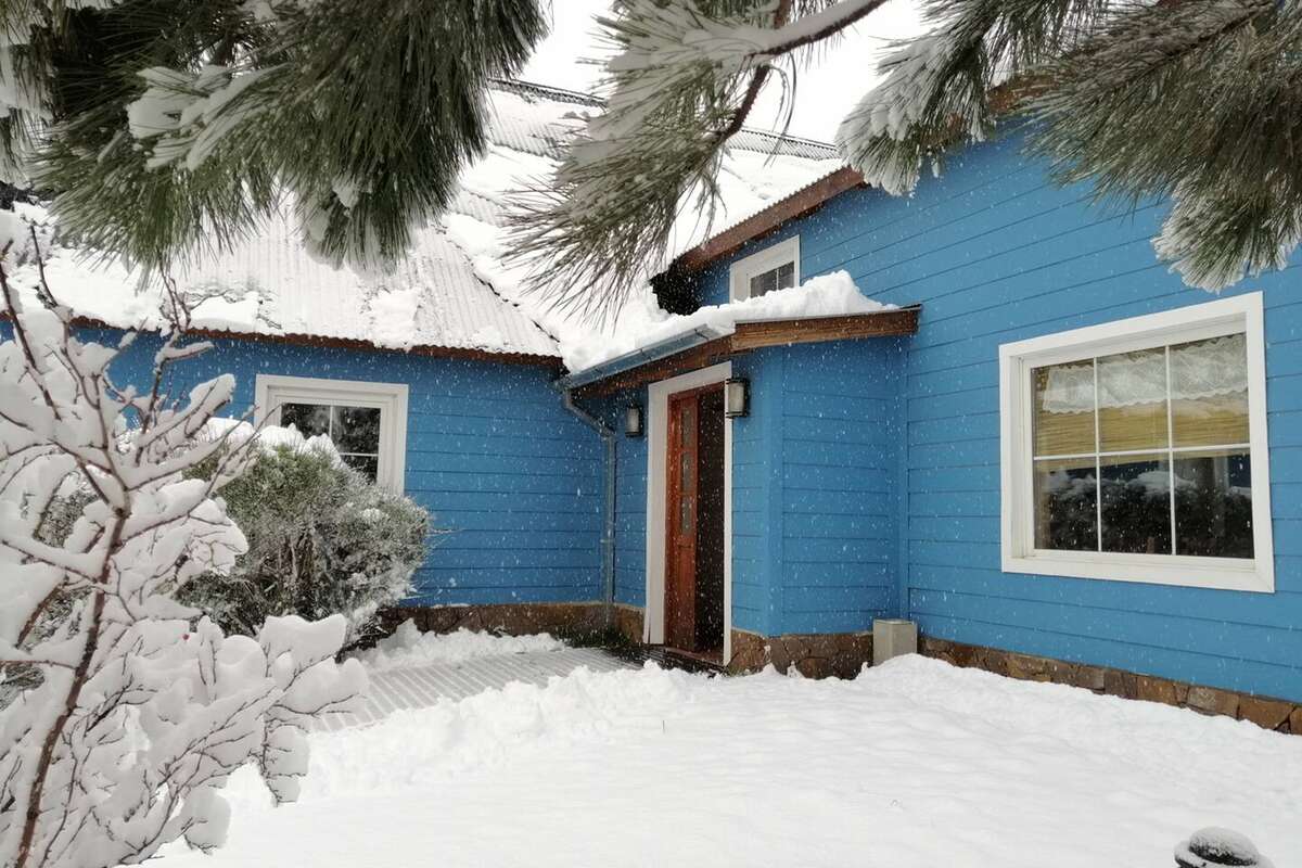 Snow in winter