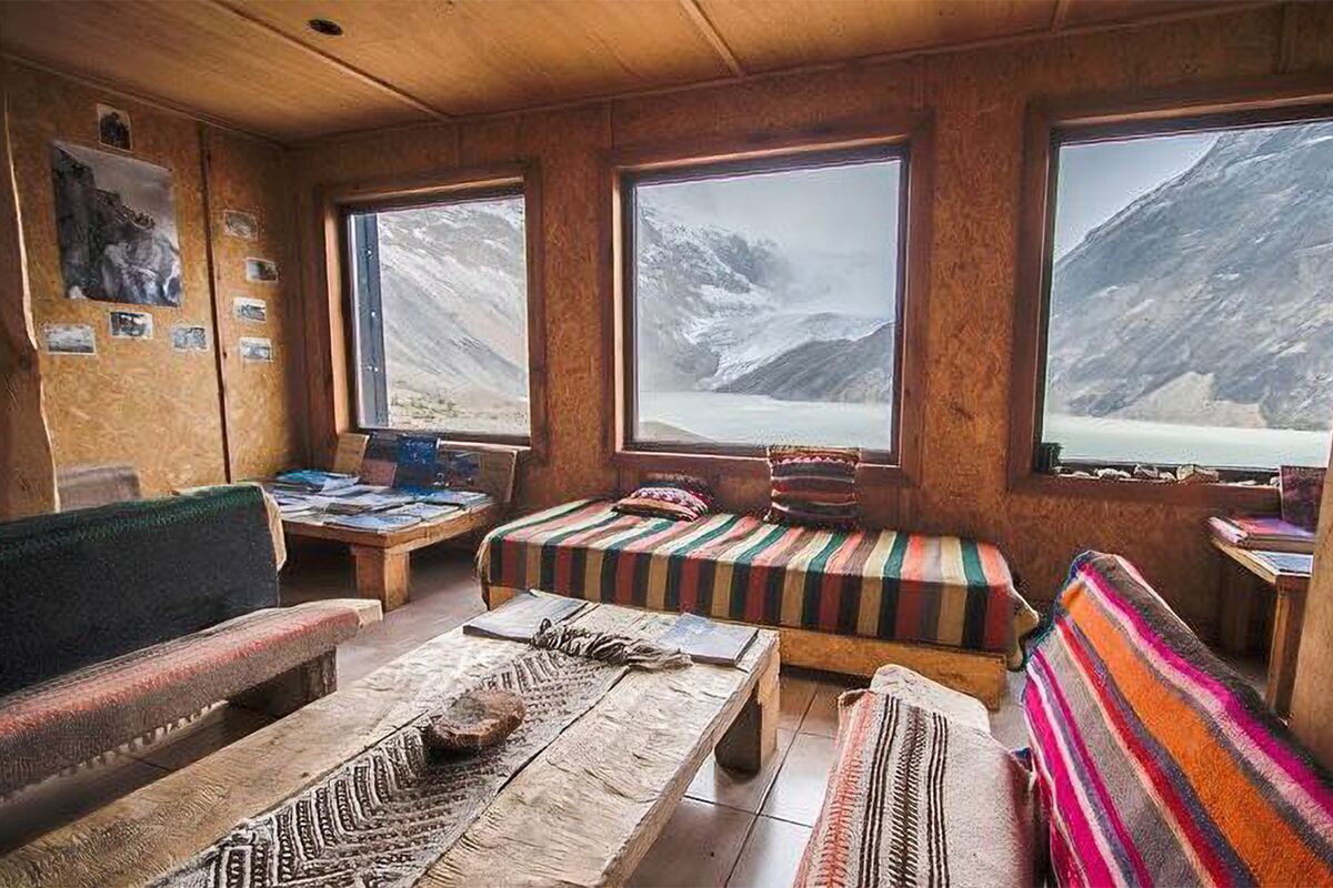 Vista al glaciar